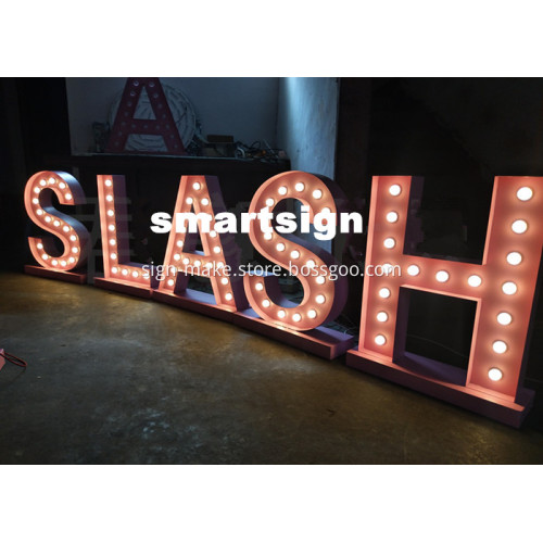 Custom Party Portable Marquee LED Letter  Sign Display